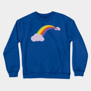 Retro Rainbow Crewneck Sweatshirt